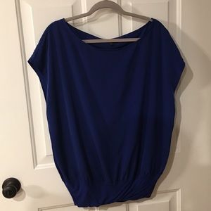 Express Royal Blue Shirt